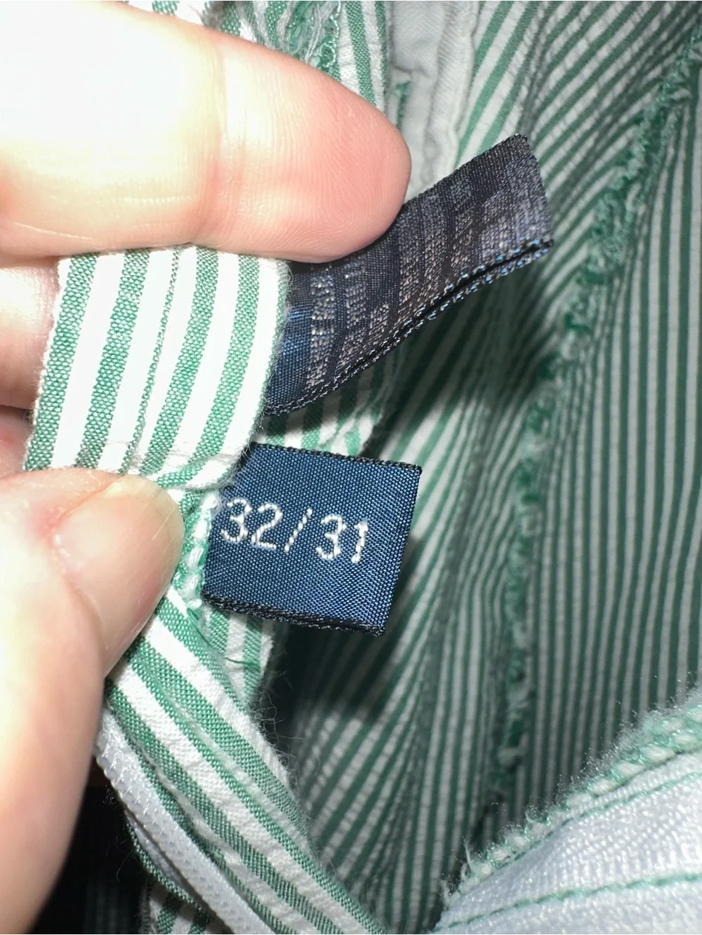 Polo Ralph Lauren Striped Green Seersucker Pants - Picture 6 of 9